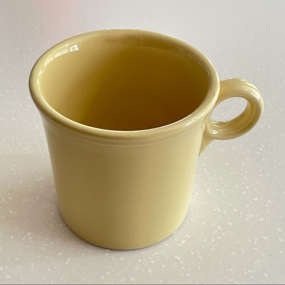 Vintage fiesta mug sunflower 
